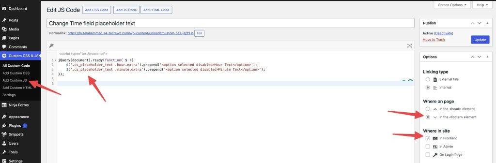 Code Snippet