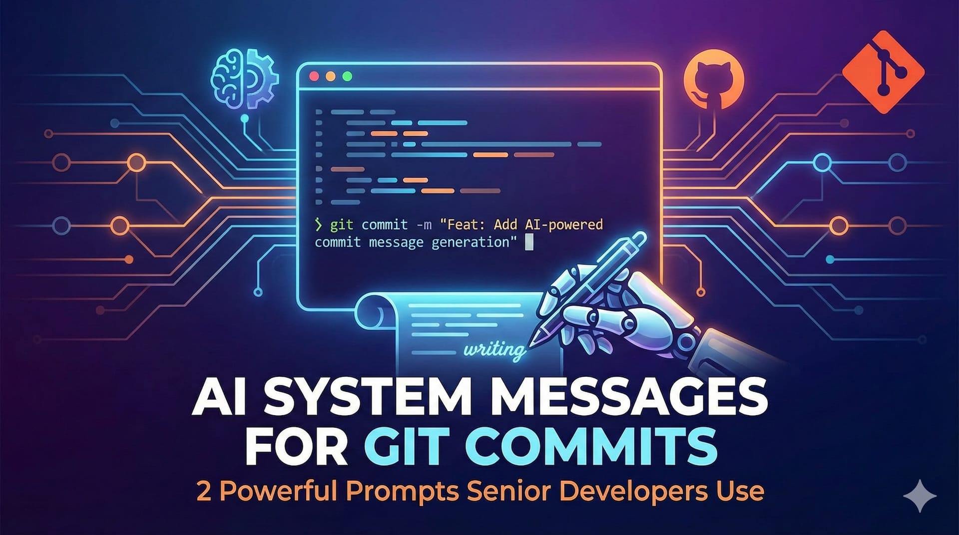 AI System Messages for Git Commits: 2 Powerful Prompts Senior Developers Use